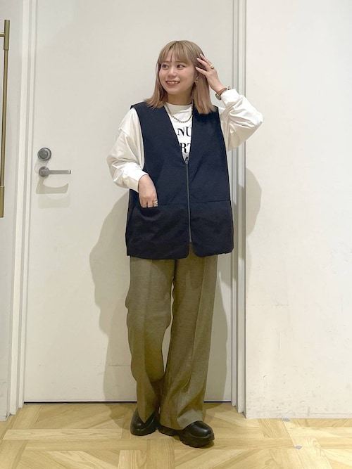 LOWRYS FARM｜ナカワタZIPベスト | Rakuten Fashion(楽天