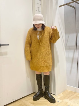 ayaさん(レディース・153cm)の冬コーディネート