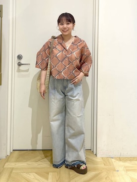 ayaさん（レディース・153cm）の夏コーディネート