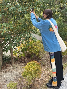 「amok（アモク）のアイテム」を使った、みさん（レディース・170cm）の夏コーディネート