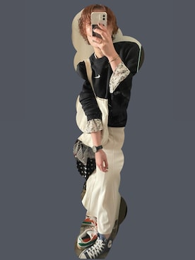 「秋服」｜「アイテム（スカート）」を使った、Canoさん（レディース・163cm）の秋コーディネート