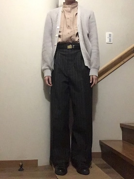 「gim（ジム）のアイテム」を使った、微塵さん（メンズ・164cm）の秋コーディネート