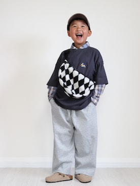 「BREEZE（ブリーズ）のアイテム」を使った、yuto@airiさん（キッズ・128cm）の秋コーディネート