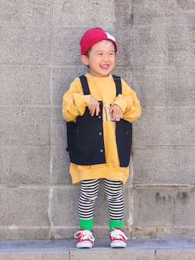 yuto@airiさん（キッズ・100cm）の秋コーディネート