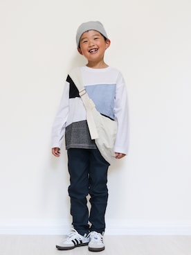 「アイテム（バッグ）」を使った、yuto@airiさん（キッズ・120cm）の秋コーディネート