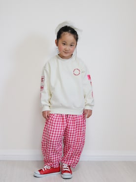 「pairmanon（ペアマノン）のアイテム」を使った、yuto@airiさん（キッズ・110cm）の冬コーディネート