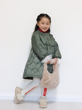 「アイテム（ブーツ）」を使った、yuto@airiさん（キッズ・110cm）の冬コーディネート