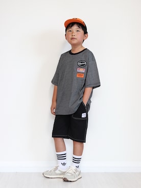 「ikka（イッカ）のアイテム」を使った、yuto@airiさん（キッズ・126cm）の夏コーディネート