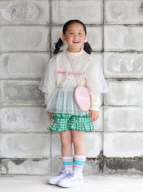 Simone Rocha ビジュー　パール　チュール　パフスリーブ　トップス チュールパフスリーブオーバートップス セットアップ可（P216016）|p