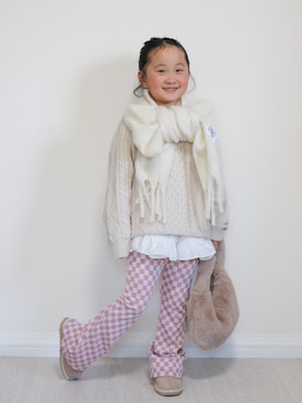 「CIAOPANIC TYPY（チャオパニックティピー）のアイテム」を使った、yuto@airiさん（キッズ・110cm）の冬コーディネート