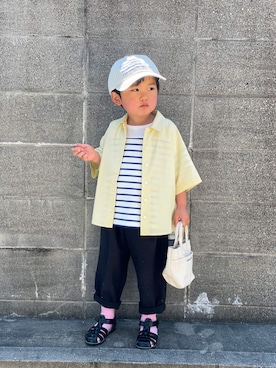 「カラー×コーデ」｜yuto@airiさん（キッズ・100cm）の春コーディネート