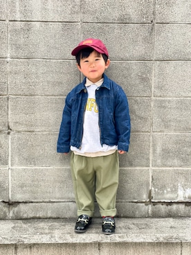 yuto@airiさん（キッズ・100cm）の冬コーディネート