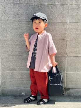 「カラー×コーデ」｜yuto@airiさん（キッズ・100cm）の春コーディネート