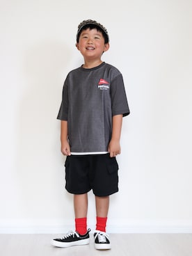 「ikka（イッカ）のアイテム」を使った、yuto@airiさん（キッズ・110cm）の夏コーディネート