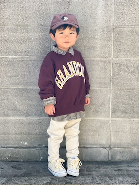 yuto@airiさん（キッズ・90cm）の秋コーディネート