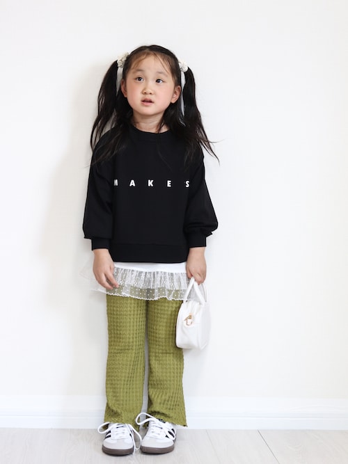 セール】【KIDS】裾切替レイヤードキャミ（キャミソール）｜CIAOPANIC