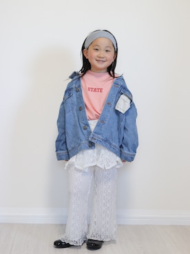 「CIAOPANIC TYPY（チャオパニックティピー）のアイテム」を使った、yuto@airiさん（キッズ・110cm）の冬コーディネート