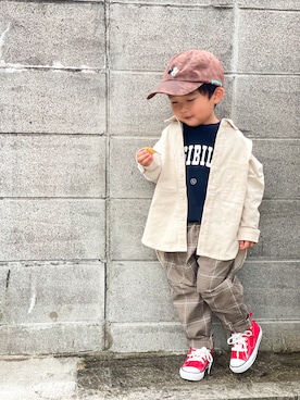 yuto@airiさん（キッズ・90cm）の秋コーディネート