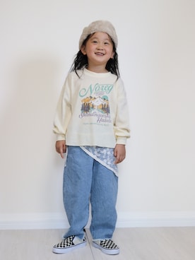 「アイテム（パンツ）」を使った、yuto@airiさん（キッズ・110cm）の秋コーディネート