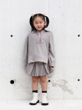 「アイテム（ヘアゴム）」を使った、yuto@airiさん（キッズ・110cm）の秋コーディネート