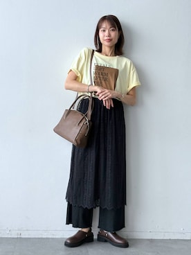 「LAKOLE（ラコレ）のアイテム」を使った、yuuさん（レディース・165cm）の夏コーディネート
