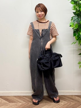 「Right-on（ライトオン）のアイテム」を使った、さこちゃんさん（レディース・146cm）の夏コーディネート