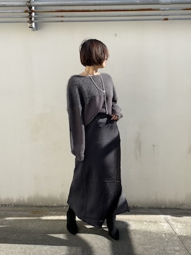 minaさん(レディース・159cm)の冬コーディネート