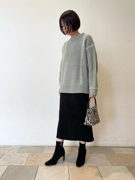 minaさん(レディース・159cm)の秋コーディネート