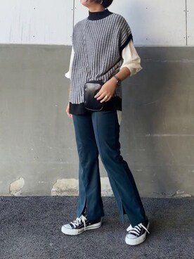 minaさん（レディース・159cm）の秋コーディネート