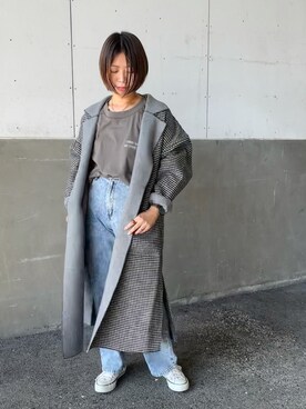 minaさん（レディース・159cm）の秋コーディネート