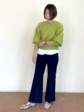 minaさん（レディース・159cm）の秋コーディネート