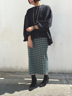 minaさん（レディース・159cm）の秋コーディネート