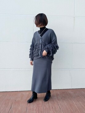 minaさん（レディース・159cm）の冬コーディネート