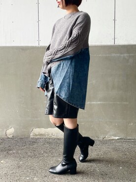 minaさん（レディース・159cm）の秋コーディネート