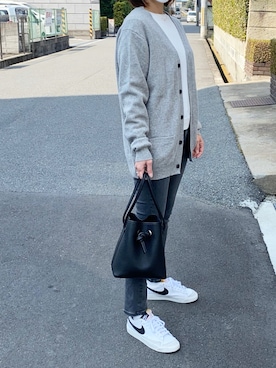 「VASIC（ヴァジック）のアイテム」を使った、ikmさん（レディース・158cm）の春コーディネート