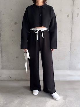 「ENC（エンク）のアイテム」を使った、ikmさん（レディース・158cm）の秋コーディネート