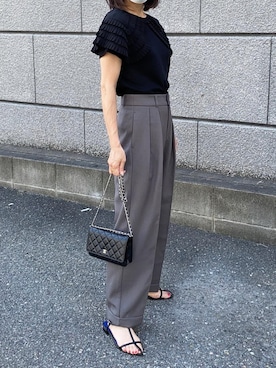 ikmさん（レディース・158cm）の秋コーディネート