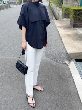 ikmさん（レディース・158cm）の夏コーディネート