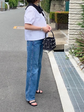 「JENNE（ジェンヌ）のアイテム」を使った、ikmさん（レディース・158cm）の夏コーディネート