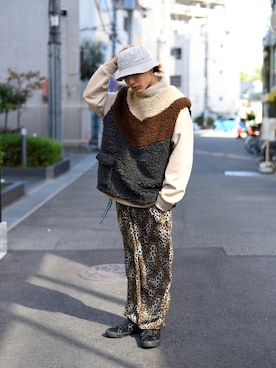 「Ranch standard（ランチスタンダード）のアイテム」を使った、417さん（メンズ・168cm）の秋コーディネート