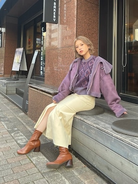 MURUAさん(レディース・160cm)の秋コーディネート