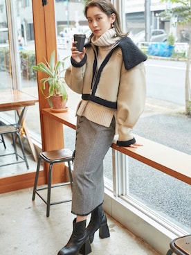 MURUAさん(レディース・160cm)の秋コーディネート