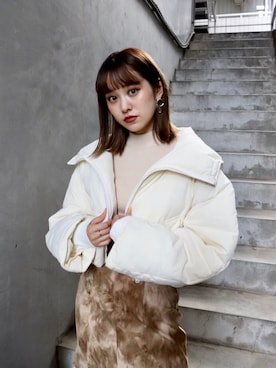 「murua」｜「アイテム（ジャケット/アウター）」を使った、MURUAさん（レディース・160cm）の夏コーディネート