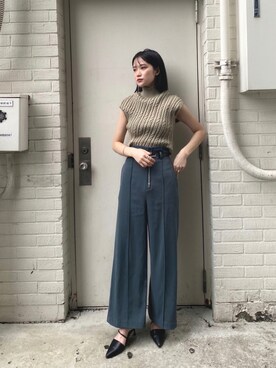 MURUAさん（レディース・160cm）の秋コーディネート