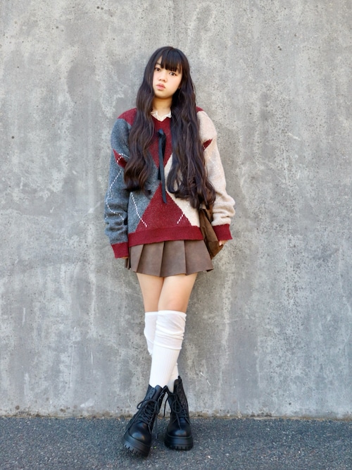 CALIFORNIA OUTFITTERS 靴下 3-8E20 ゆる オーバーニー ハイソックス