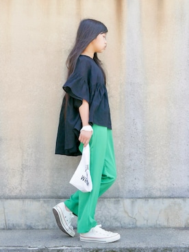 花音さん（キッズ・139cm）の夏コーディネート