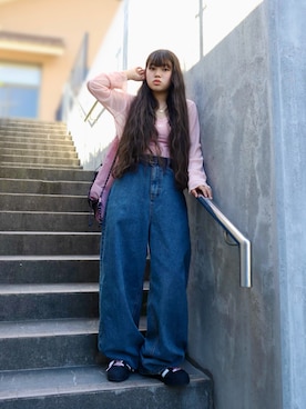 花音さん（キッズ・150cm）の春コーディネート