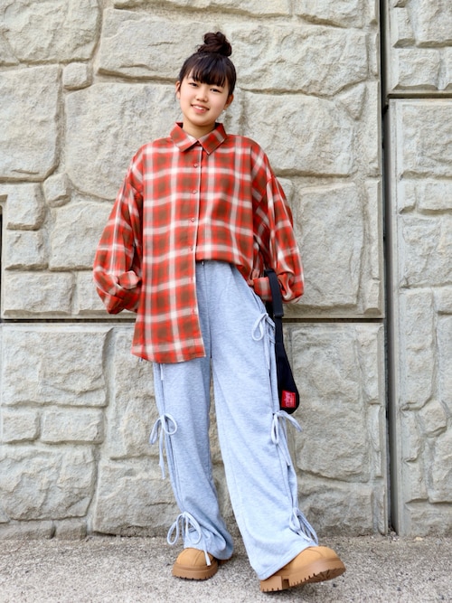 NANO universe パンツ WEB限定/ライトウェイトエアフリース