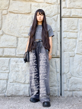 「アイテム（パンツ）」を使った、花音さん（キッズ・149cm）の夏コーディネート