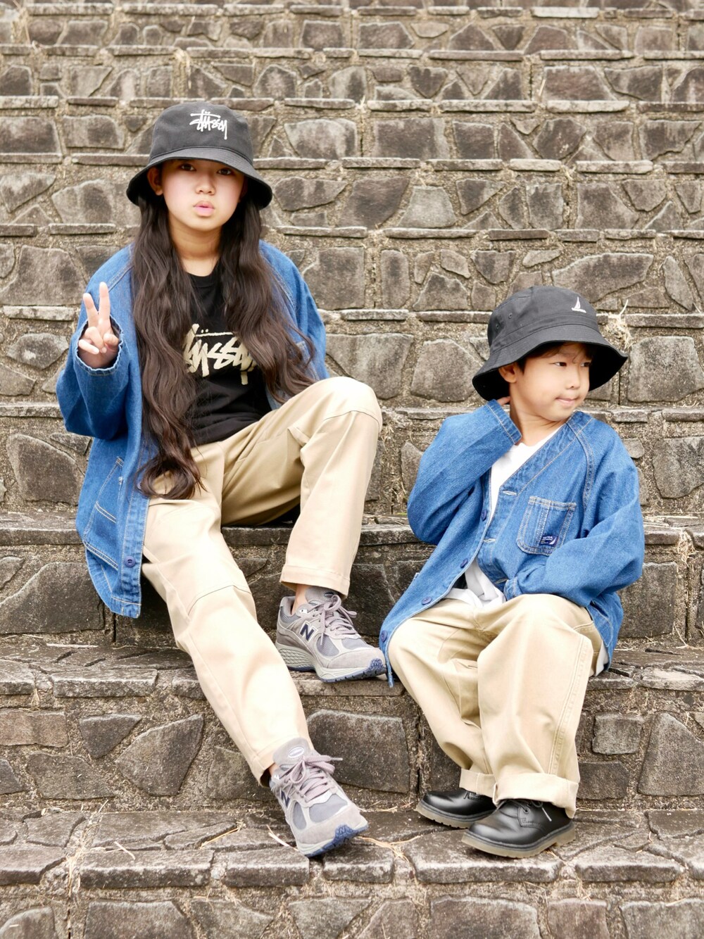 STUSSY（ステューシー）の「Big Logo Twill Bucket Hat（ハット）」 - WEAR